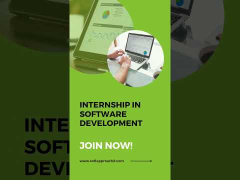 Get access to the top notch Internship in Software Development at Soft Approach IT.