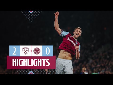 Back To Back Wins Secured ⚒️ | West Ham v Leicester City | Premier League Highlights