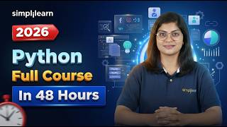 Python Full Course 2026 | Python For Beginners | Python Full Course For Beginners | Simplilearn
