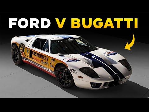 Get Ready for the ULTIMATE 2024 Car Showdown: FORD GT40 vs BUGATTI