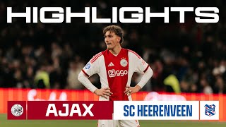 Highlights Ajax - sc Heerenveen | Friends Lottery Eredivisie