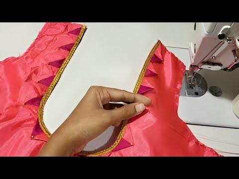 Blouse Designs New Model |easy blouse back neck designs cutting