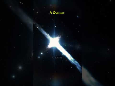 Quasars are deemed to be exceptionally luminous #shortvideo #shorts #shortsviral #science #ytshorts