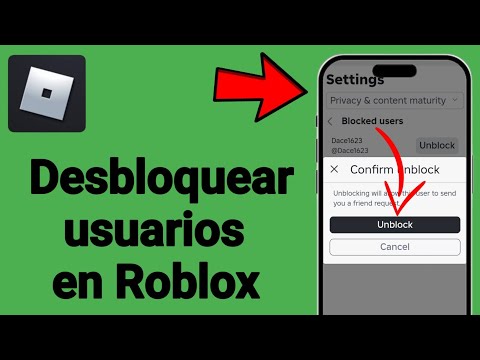 Cómo desbloquear a alguien en Roblox (2025)