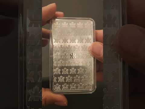 I have a problem.... 10 oz silver bar. Royal Candian Mint. Journey to 50 oz!