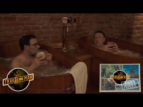 Bathing in Beer! Adam Buxton & Joe Lycett in Prague  | Travel Man