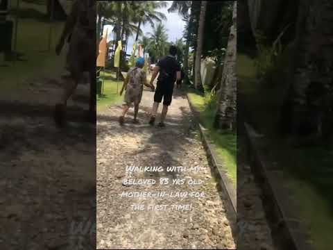 Walking with my FUTURE mother-in-law for the FIRST TIME! #shorts
