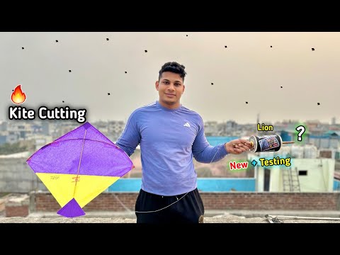 New + Testing Manjha | Kite Cutting | Kite Fighting | Kites Vlog