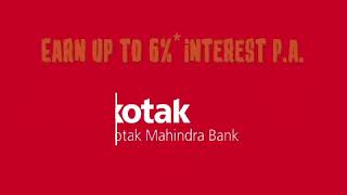 Kotak 811 - Earn up to 6% interest P.A. - Kotak Mahindra Bank