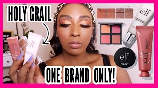 HOLY GRAIL...ONE BRAND MAKEUP TUTORIAL USING ELF COSMETICS