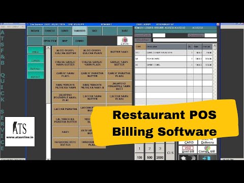 Restaurant POS Billing Software for Quick Service and Fast Food Restaurants.