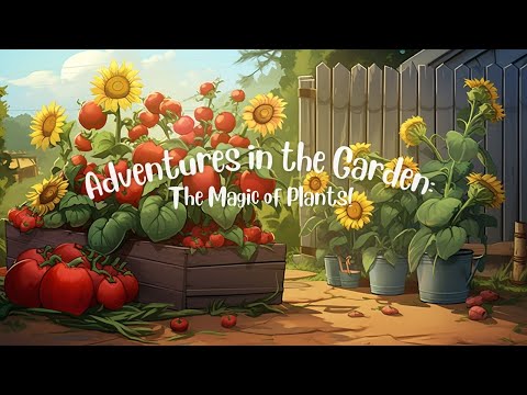 Best Learning Videos For Kids | Plants in the Garden | Fun Learning Videos For Kids