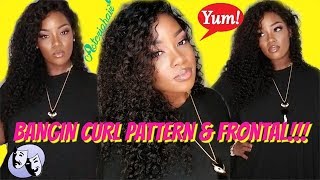 👀PUSH THROUGH CURLS YASS!!! THICK CLIPS ft ASTERIA HAIR DEEP WAVE