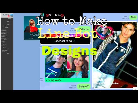 How to make Line Self Bot Designs 2021 | Bot line designs kese bnaye | Tutorial Selfbot new design