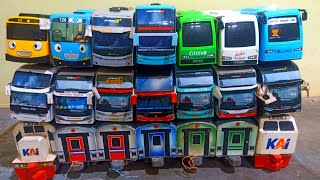 Miniature locomotive train carriage cc201 cc206 cargo carriage Sinar Jaya bus efficiency fast bus