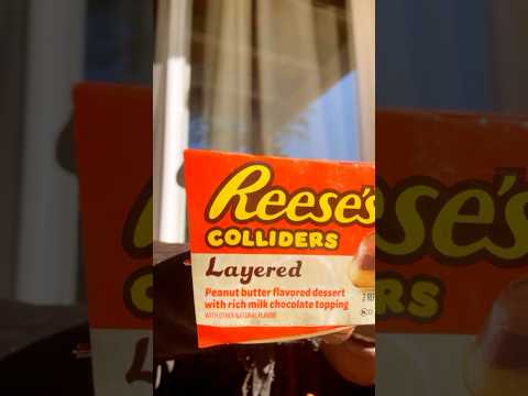 Reese’s Colliders! What are these #new #reeses #new #tastetest #shorts #dessert #pudding #fall