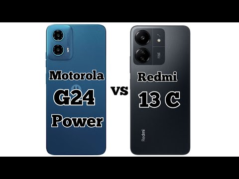 Motorola G24 Power VS Redmi 13C Comparison Before You Buy