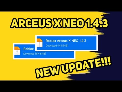 Roblox Arceus X Neo version 1.4.3 | New Update‼️