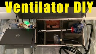 Ventilator DIY with Arduino and Linear Actuator