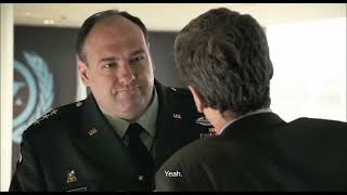 "Don't ever call me fucking English again.." | Peter Capaldi & James Gandolfini Scene