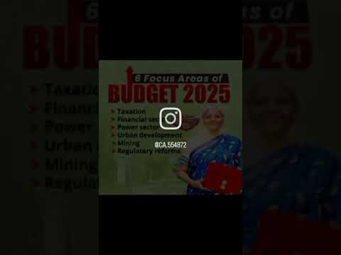 FOCUS AREA Of BUDGET#castudents #exam #cainter#caintermediate #castudymaterial