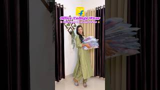 😍 Flipkart College & Office Wear Haul ✨ Smart & Stylish Outfits! #flipkarthaul #workwear #kurtaset