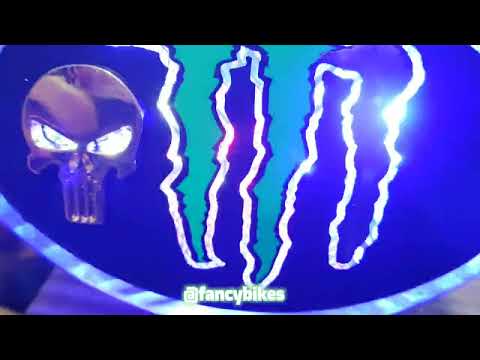 Skull Back Light Honda CG 125 2023