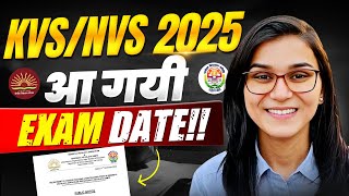 🔴 KVS, NVS 2025 Exam Date Out! | by Himanshi Singh
