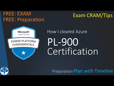 How I cleared Azure PL 900 Exam! Exam CRAM!