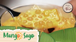 Mango Sago Recipe | Creamy Filipino Dessert with Tapioca and Fresh Mangoes