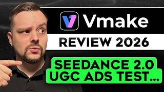 Vmake AI Review - 2026 | Can AI Create Viral TikTok UGC Ads with Seedance 2.0?