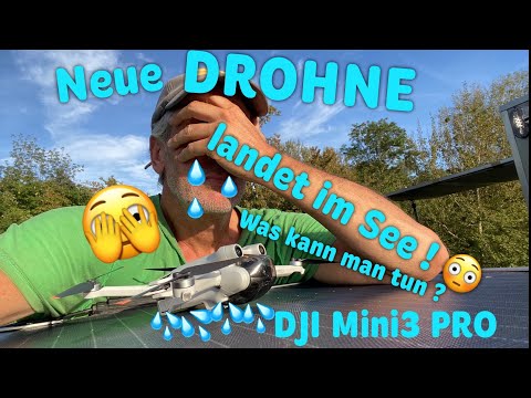 ‼️Dji MINI 3 PRO DROHNE STÜRZT IN SEE‼️WAS soll ich tun?!‼️Schritt für Schritt Anleitung zur Rettung