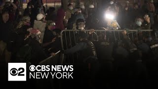 Protesters, state police clash outside Delaney Hall for 2nd night in a row
