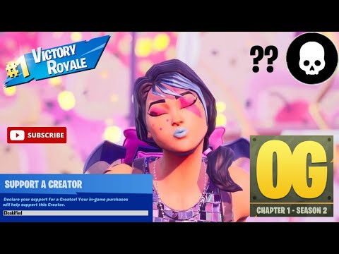 Fortnite OG | High Kill Win Gameplay | Controller Player | Creator Code: Cloakified (1080p Open)