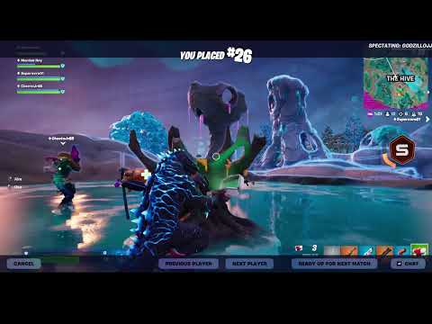 Chill Fortnite Spectate | No Talking Just Upbeat Music & Feel-Good Vibes | Live Gameplay
