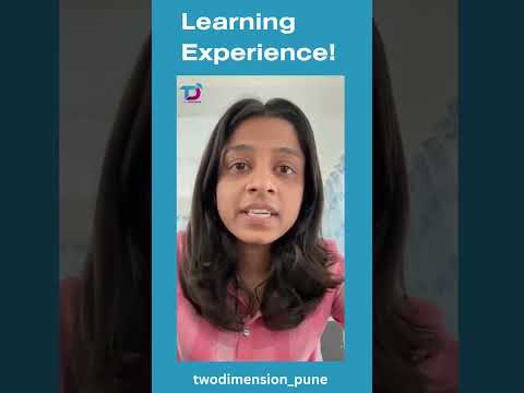 👨🏻‍🎓Student's Learning Experience at Two Dimension | Student's Review #learningexperience #review