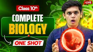 Class 10th Science - Complete Biology in One Shot🔥| Prashant Kirad