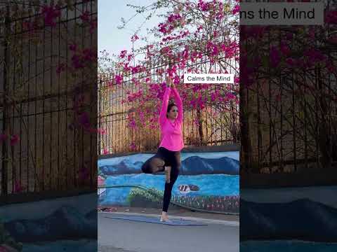 Benefits of doing Vrikshasana or the Tree Pose