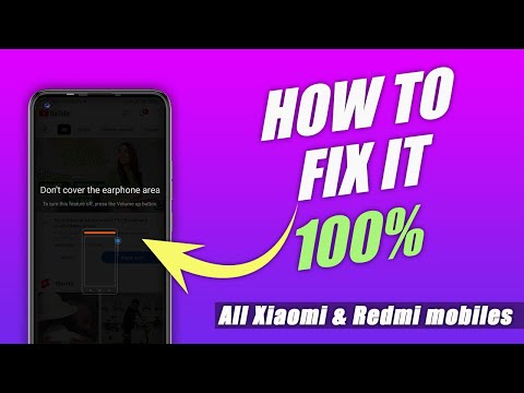 How to fix Don't cover the earphone area | 100% solve | Pocket Mode | Xiaomi and Redmi Mobiles