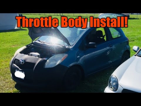 1NZ FE 1.5L Throttle body upgrade!