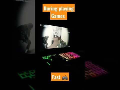 Coding Time 💻 Vs Gaming Time 🎮 🎯 | #shorts #gaming  #keyboard
