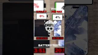 SAMSUNG GALAXY Z FOLD 7 VS IPHONE 16 PRO MAX BATTERY TEST 🔋