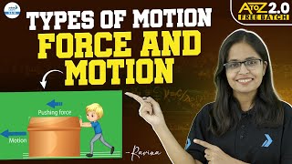 Types Of Motion - Force and Motion | Class 10 Physics | CBSE Board Preparation | LIVE | Ravina Ma'am