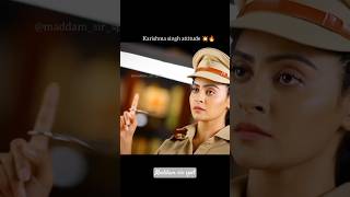Karishma singh attitude 🔥 (on request) #maddamsir #karishmasingh #attitude #shorts
