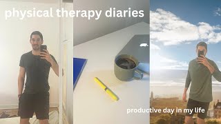 A *REALISTIC DAY IN MY LIFE AS A PHYSIOTHERAPY STUDENT - study vlog