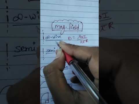 💥Simple trick to learn Magnetic Field formulas NEET 2025 #ytshorts #neet #neettrickstolearn #tricks