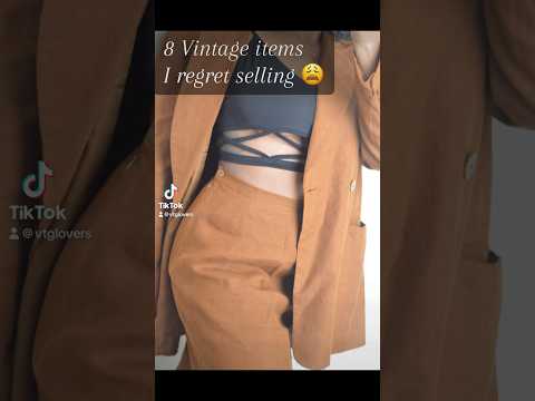 8 vintage items I regret selling #vintage #30dayshortschallenge #vintagestreetwear