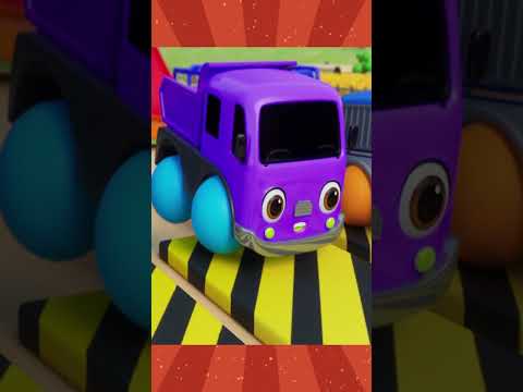 Wheels On The Bus Go Beep Beep Beep | All Through The Town #short3d #shortsviral #shortsyoutube