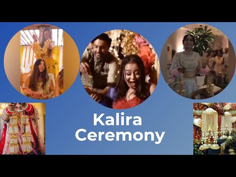 Kalira Ceremony || Neha Kakkar || Sonam Kapoor || Cute and Funny Clips || Indian Weddings