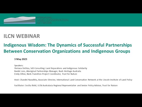 The Dynamics of Successful Partnerships Between Conservation Organizations and Indigenous Groups